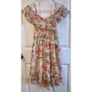 Children's Place Floral Dress Size Large 10/12